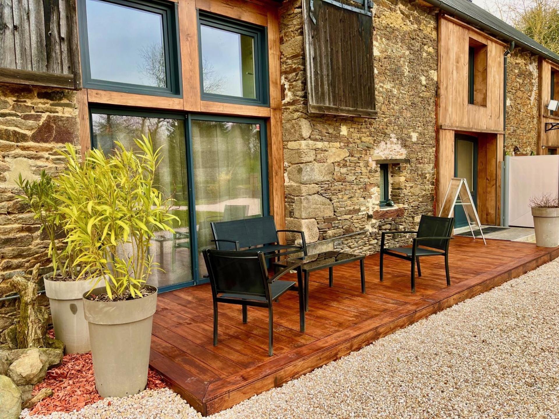 Le Manoir Des Haies Spa Les Champs-Géraux Zewnętrze zdjęcie